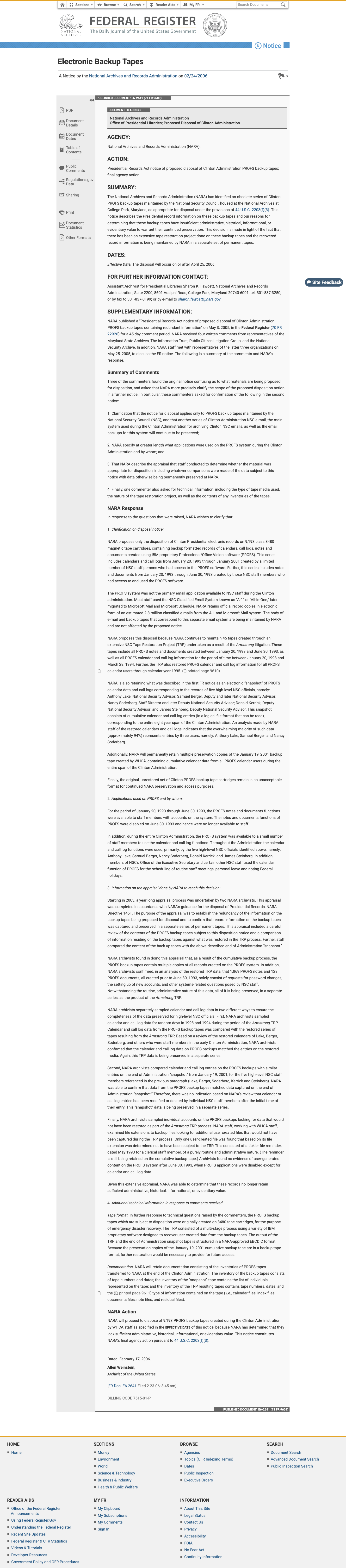 电子备份磁带 的放大档案快照